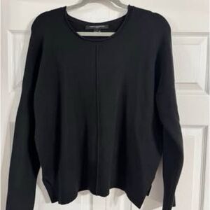 French Connection Classic Black Crew Neck Sweater